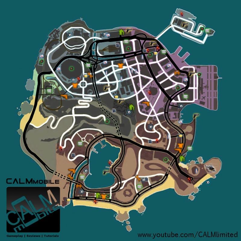 mapa gangstar Rio