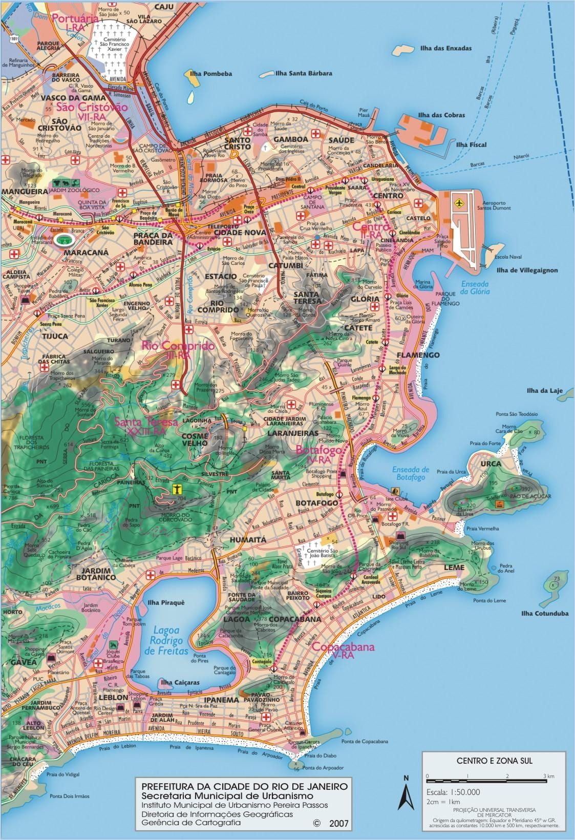 mapa pre Rio de Janeiro
